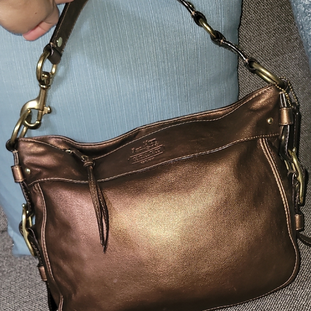 COACH Zoe Hobo Satchel Handbag
